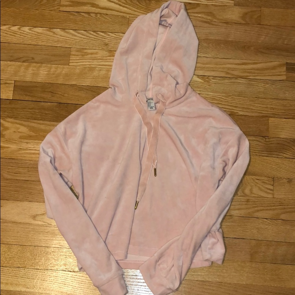 Pink hoodie